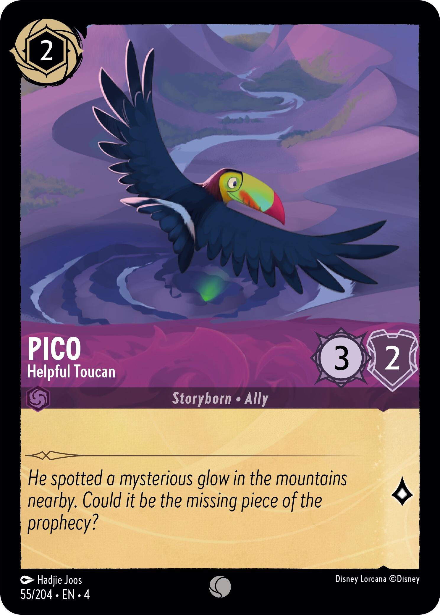 Image of Pico - Helpful Toucan (55/204) [Ursula's Return]