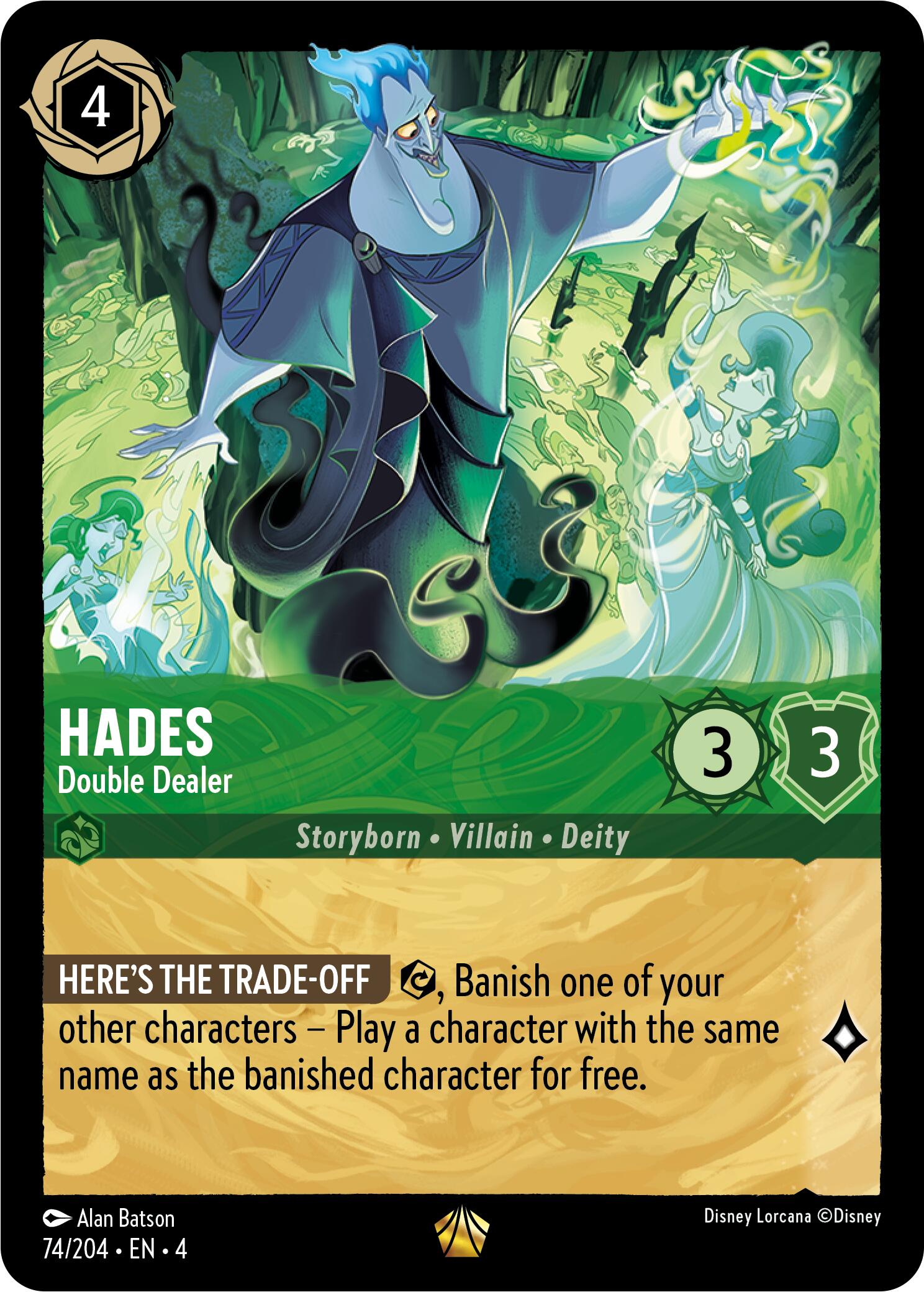 Image of Hades - Double Dealer (74/204) [Ursula's Return]