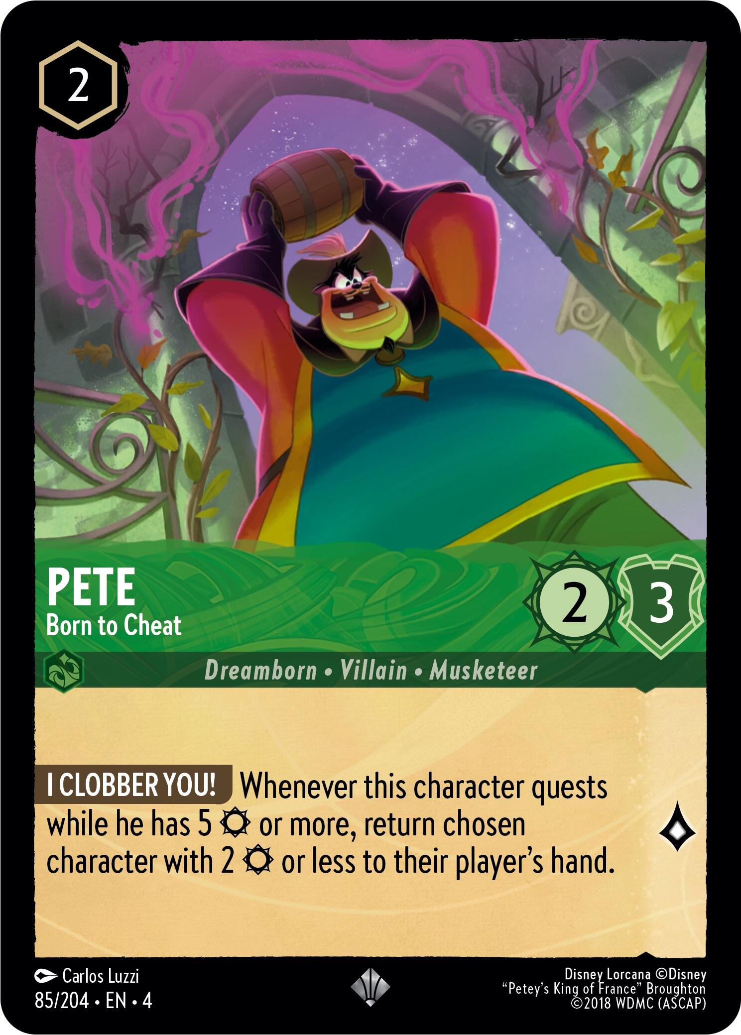 Image of Pete - Born to Cheat (85/204) [Ursula's Return]