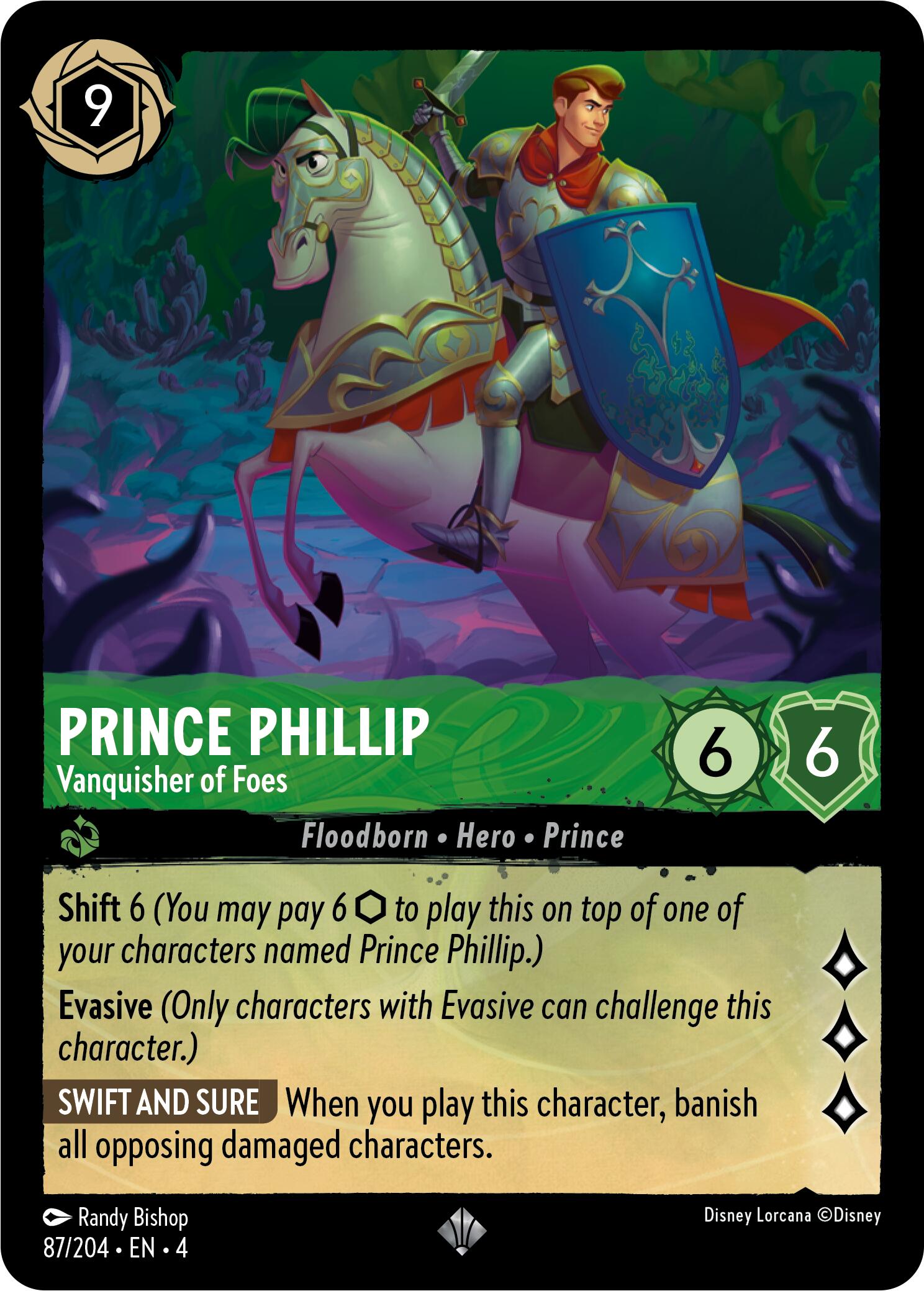 Image of Prince Phillip - Vanquisher of Foes (87/204) [Ursula's Return]