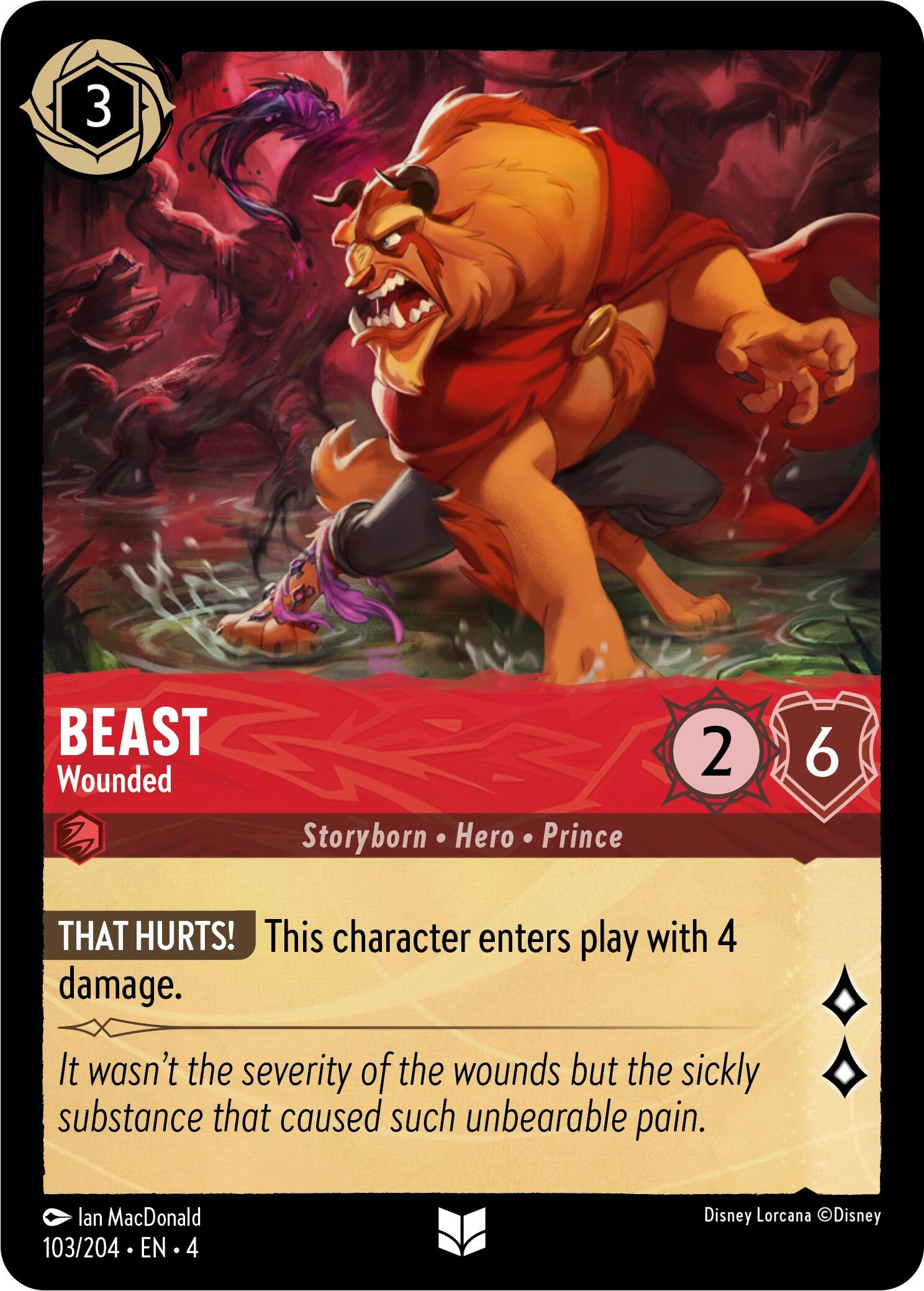 Image of Beast - Wounded (103/204) [Ursula's Return]