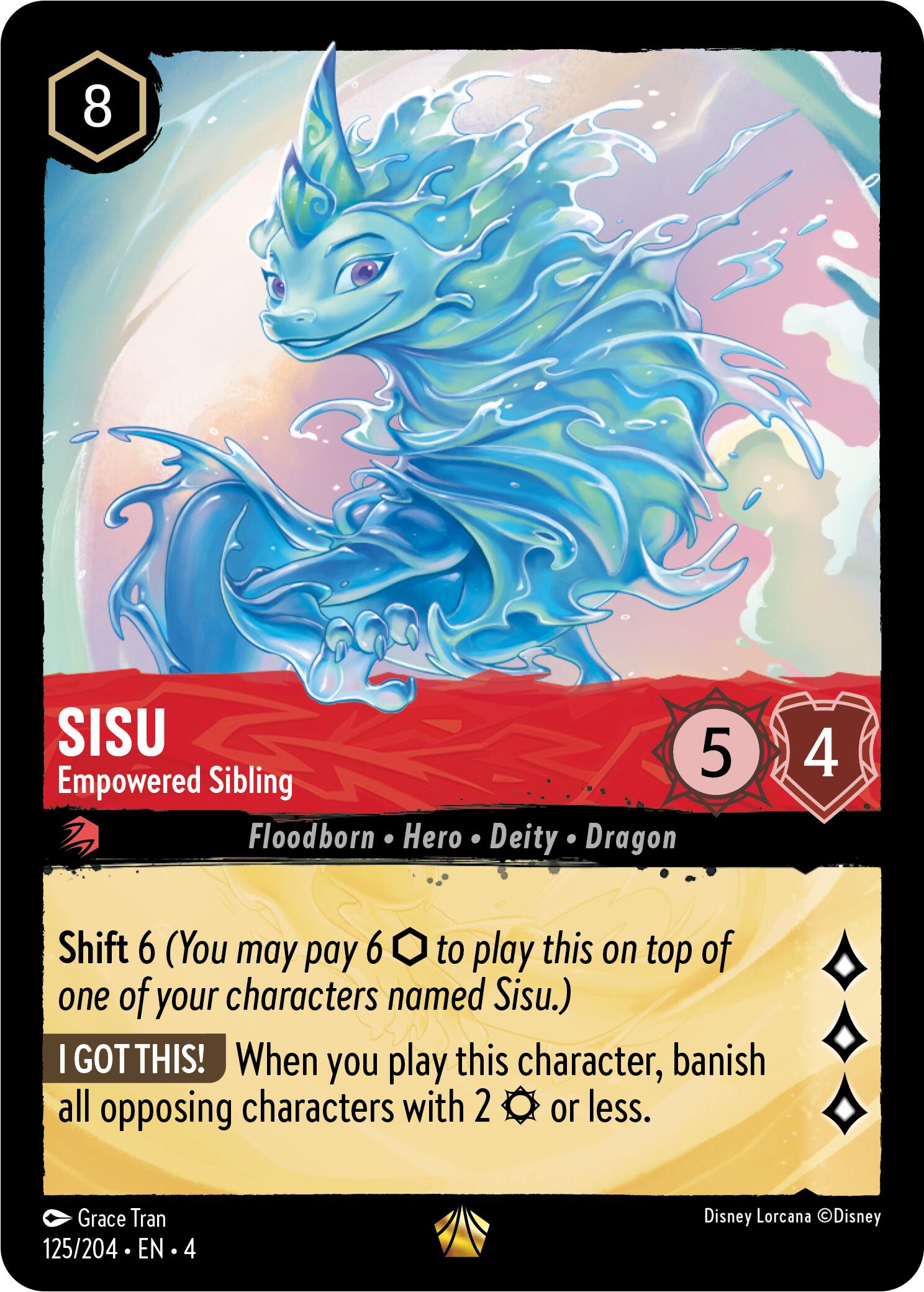 Image of Sisu - Empowered Sibling (125/204) [Ursula's Return]