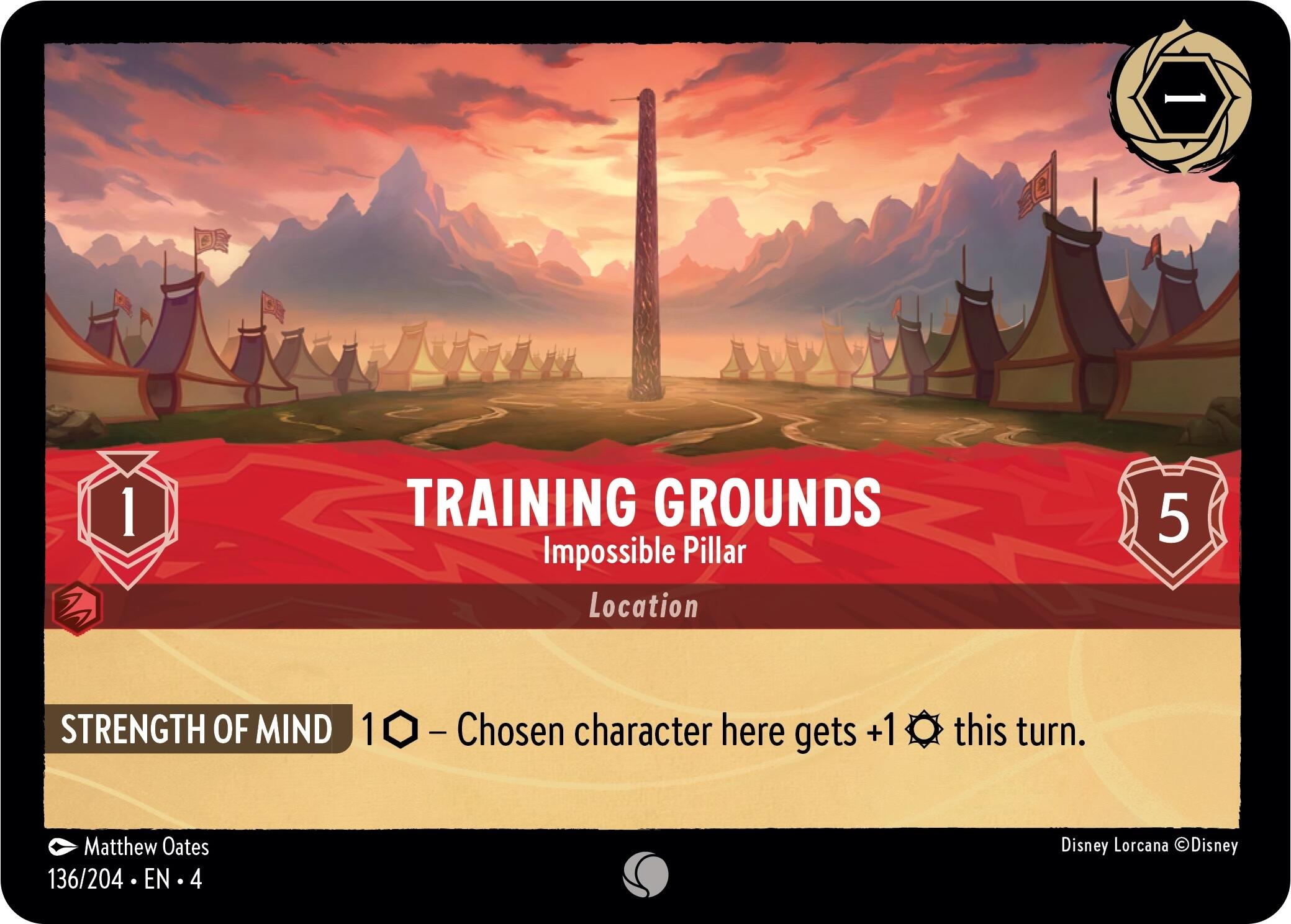Image of Training Grounds - Impossible Pillar (136/204) [Ursula's Return]