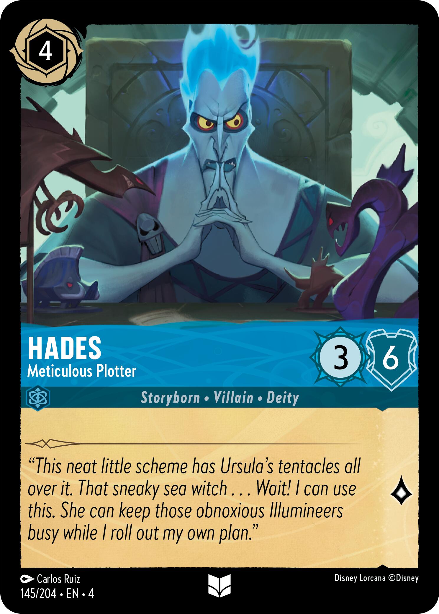 Image of Hades - Meticulous Plotter (145/204) [Ursula's Return]