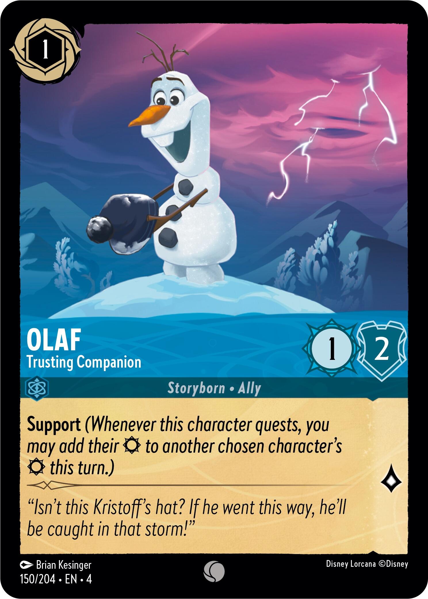 Image of Olaf - Trusting Companion (150/204) [Ursula's Return]