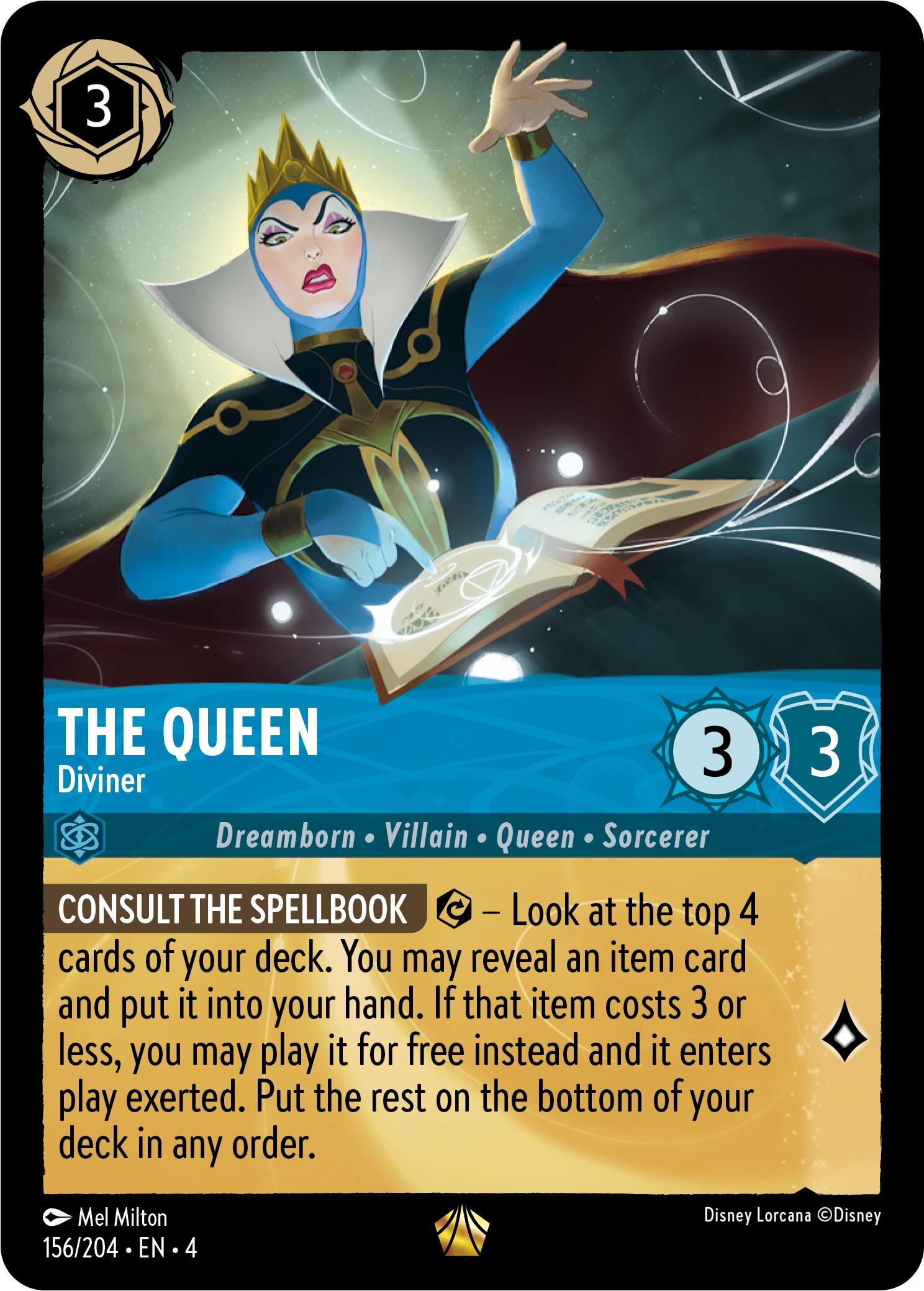 Image of The Queen - Diviner (156/204) [Ursula's Return]