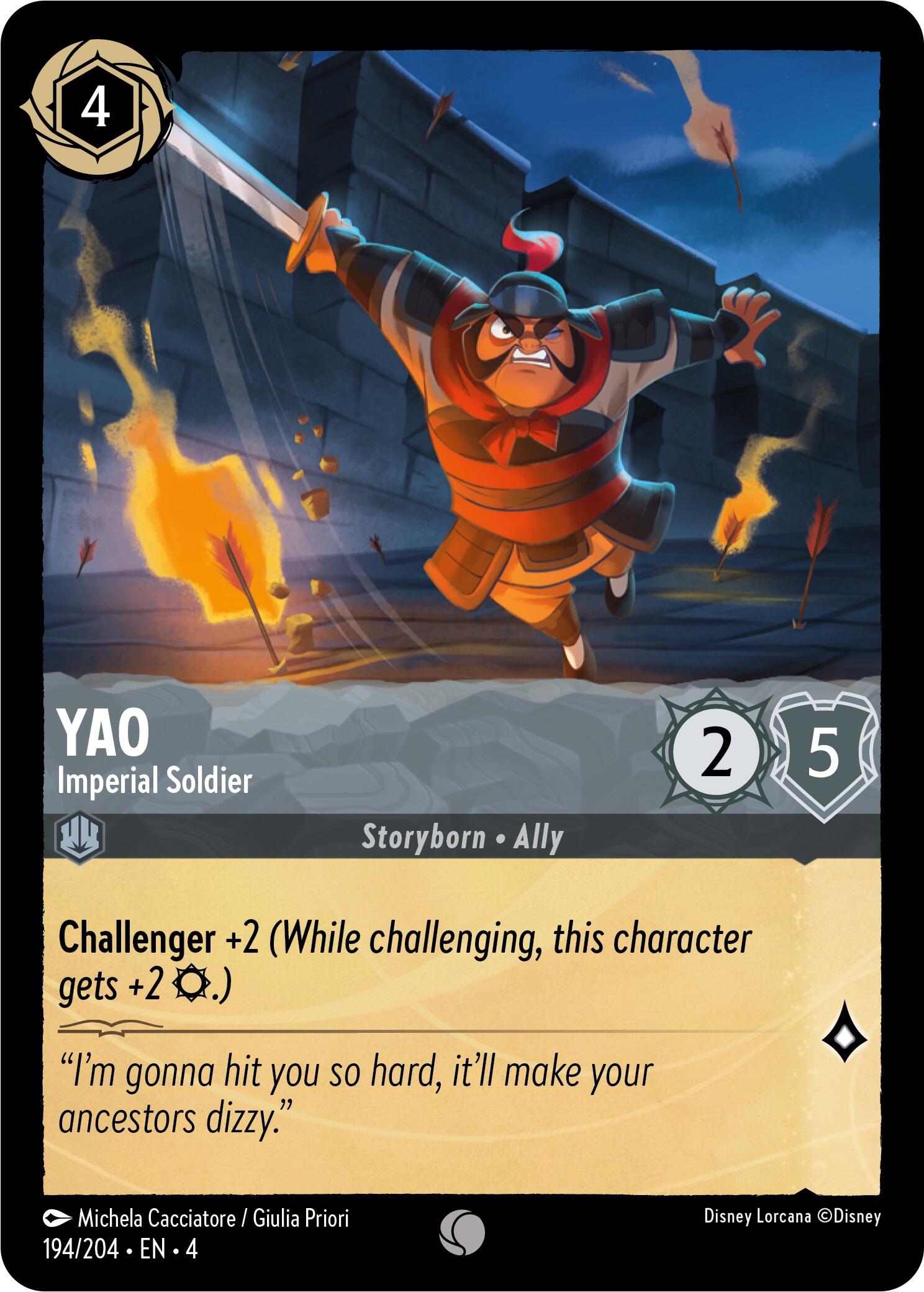 Image of Yao - Imperial Soldier (194/204) [Ursula's Return]