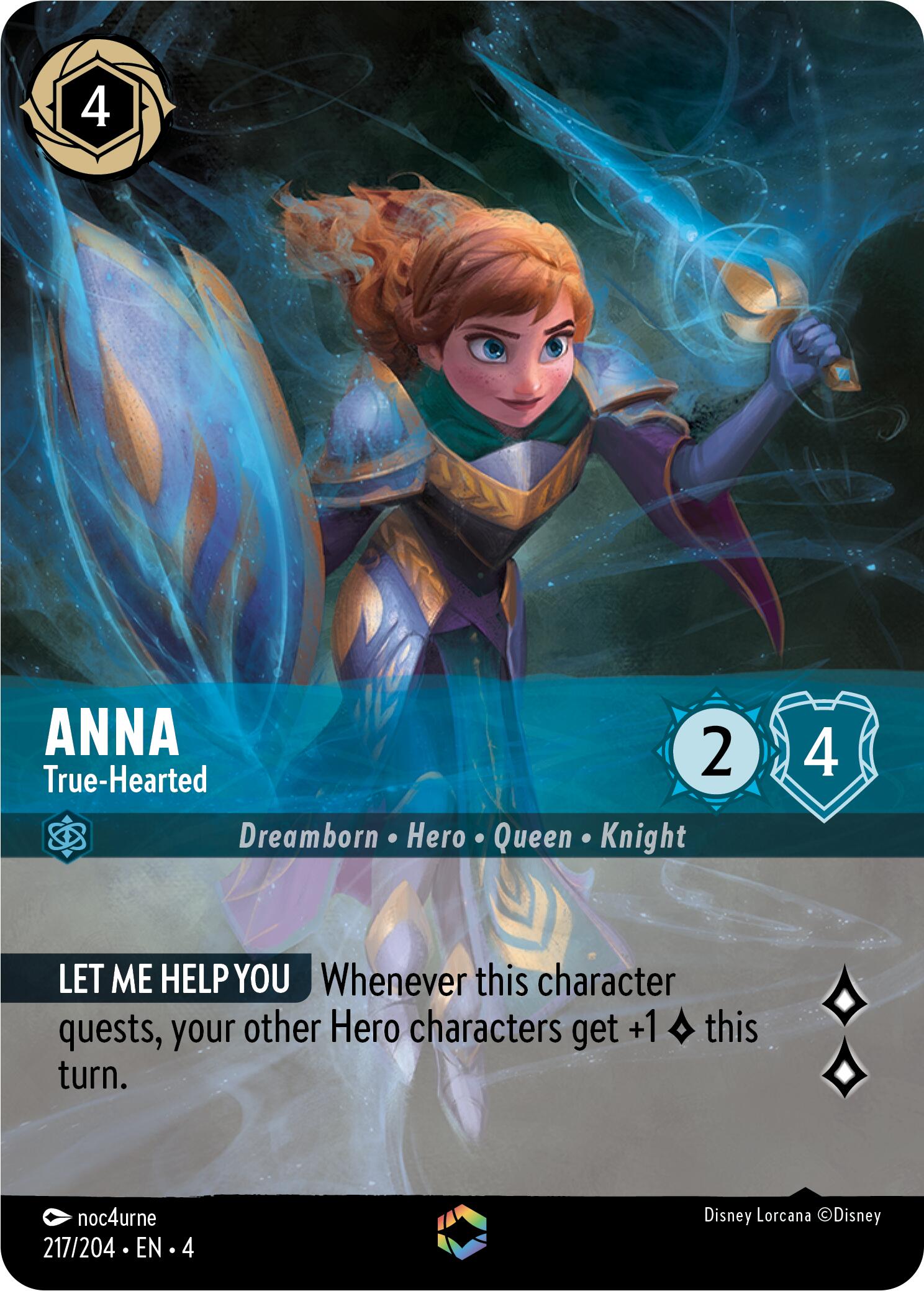 Image of Anna - True-Hearted (Enchanted) (217/204) [Ursula's Return]