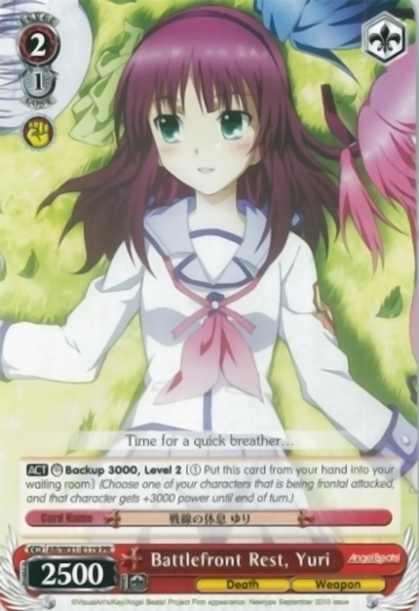 Image of Battlefront Rest, Yuri [Promotional Cards]