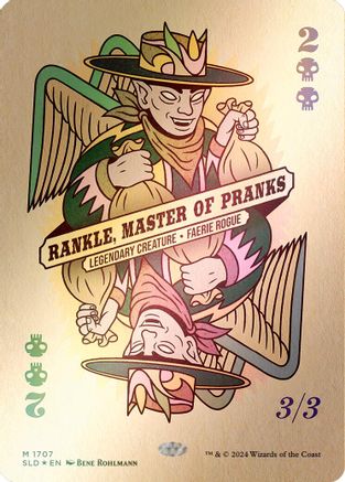 Image of Rankle, Master of Pranks (Rainbow Foil) [Secret Lair Drop Series]