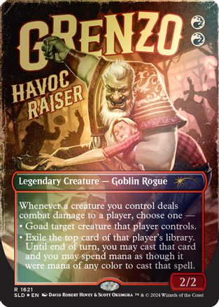 Image of Grenzo, Havoc Raiser (Rainbow Foil) [Secret Lair Drop Series]