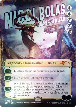 Image of Nicol Bolas, Planeswalker (Rainbow Foil) [Secret Lair Drop Series]
