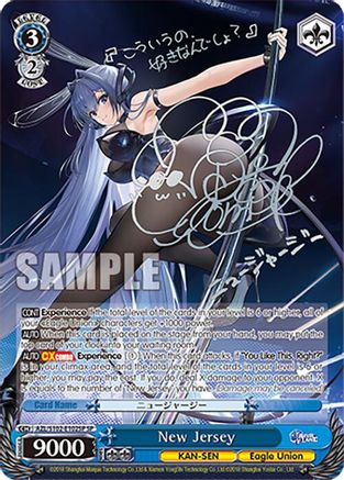 Image of New Jersey (AZL/S102-E102SP SP) (Silver Signature) [Azur Lane]