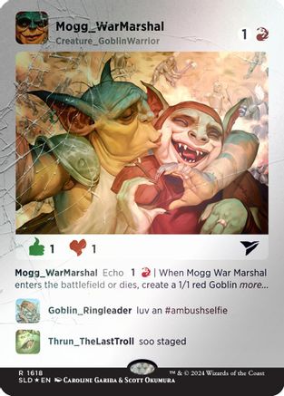 Image of Mogg War Marshal (Rainbow Foil) [Secret Lair Drop Series]