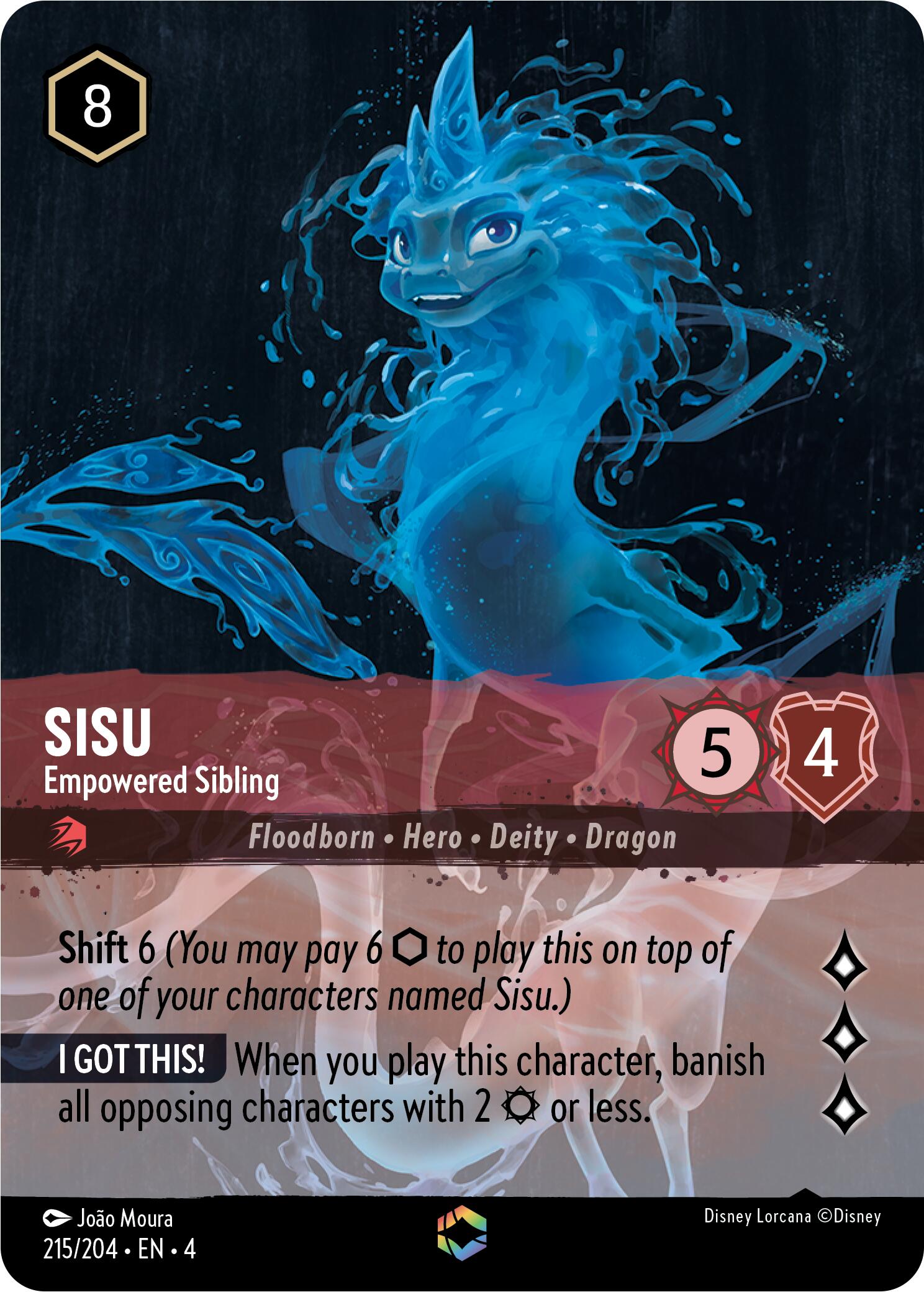 Image of Sisu - Empowered Sibling (Enchanted) (215/204) [Ursula's Return]