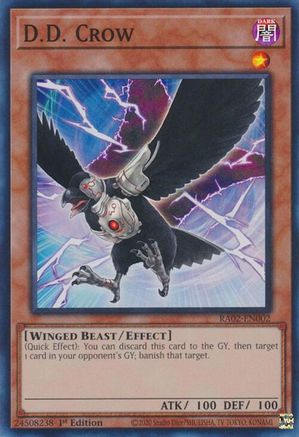 Image of D.D. Crow [RA02-EN002] Super Rare