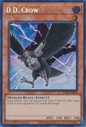 Image of D.D. Crow (Secret Rare) [RA02-EN002] Secret Rare