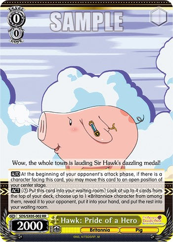 Image of Hawk: Pride of a Hero (Foil) [The Seven Deadly Sins: Revival of The Commandments]