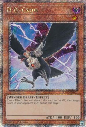 Image of D.D. Crow (Quarter Century Secret Rare) [RA02-EN002] Quarter Century Secret Rare