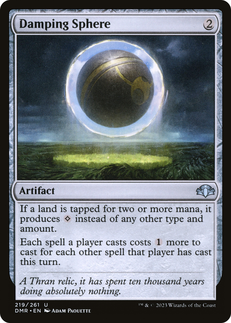 Image of Damping Sphere [Dominaria Remastered]