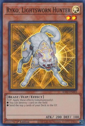 Image of Ryko, Lightsworn Hunter [RA02-EN003] Super Rare
