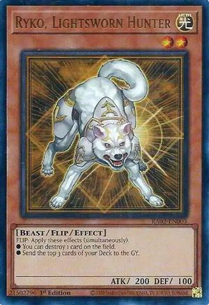 Image of Ryko, Lightsworn Hunter (UR) [RA02-EN003] Ultra Rare