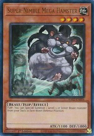 Image of Super-Nimble Mega Hamster (UR) [RA02-EN004] Ultra Rare