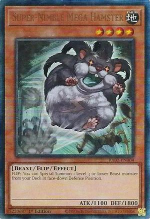 Image of Super-Nimble Mega Hamster (PUR) [RA02-EN004] Prismatic Ultimate Rare