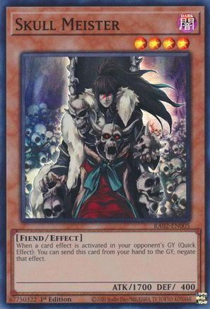 Image of Skull Meister [RA02-EN005] Super Rare