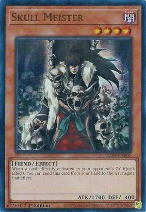 Image of Skull Meister (UR) [RA02-EN005] Ultra Rare