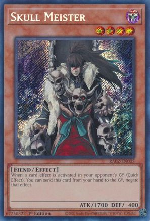 Image of Skull Meister (Secret Rare) [RA02-EN005] Secret Rare