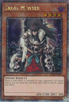 Image of Skull Meister (Quarter Century Secret Rare) [RA02-EN005] Quarter Century Secret Rare