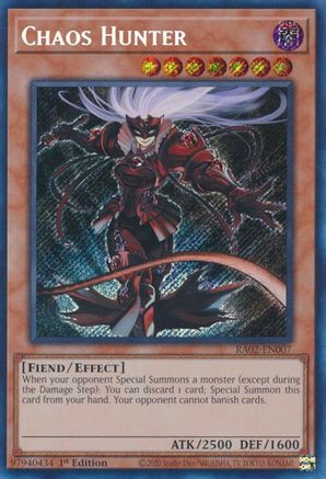 Image of Chaos Hunter (Secret Rare) [RA02-EN007] Secret Rare