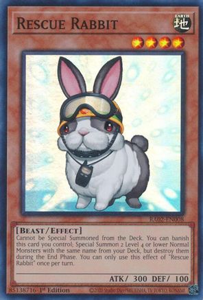 Image of Rescue Rabbit [RA02-EN008] Super Rare