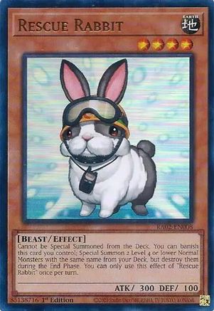 Image of Rescue Rabbit (UR) [RA02-EN008] Ultra Rare