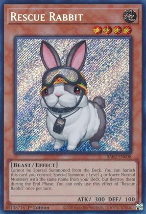 Image of Rescue Rabbit (Secret Rare) [RA02-EN008] Secret Rare