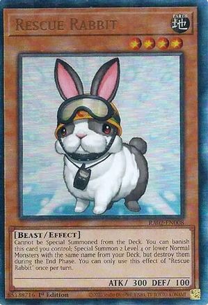 Image of Rescue Rabbit (PUR) [RA02-EN008] Prismatic Ultimate Rare