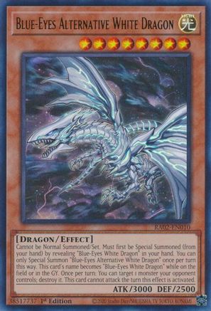 Image of Blue-Eyes Alternative White Dragon [RA02-EN010] Super Rare