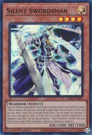 Image of Silent Swordsman [RA02-EN011] Super Rare