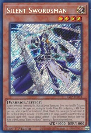 Image of Silent Swordsman (Secret Rare) [RA02-EN011] Secret Rare