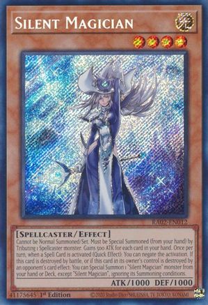 Image of Silent Magician (Secret Rare) [RA02-EN012] Secret Rare