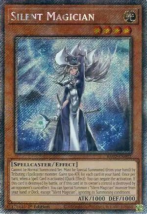 Image of Silent Magician (Platinum Secret Rare) [RA02-EN012] Platinum Secret Rare