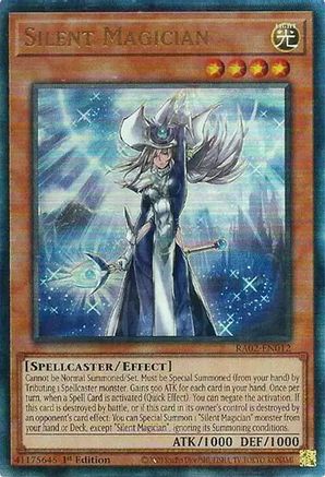 Image of Silent Magician (PUR) [RA02-EN012] Prismatic Ultimate Rare