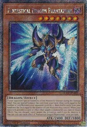 Image of Fantastical Dragon Phantazmay (Alternate Art) (Platinum Secret Rare) [RA02-EN013] Platinum Secret Rare