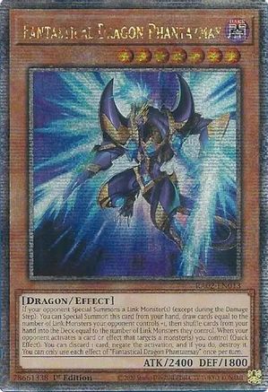 Image of Fantastical Dragon Phantazmay (Alternate Art) (Quarter Century Secret Rare) [RA02-EN013] Quarter Century Secret Rare