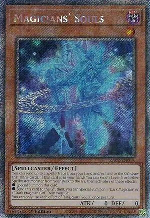 Image of Magicians' Souls (Platinum Secret Rare) [RA02-EN014] Platinum Secret Rare