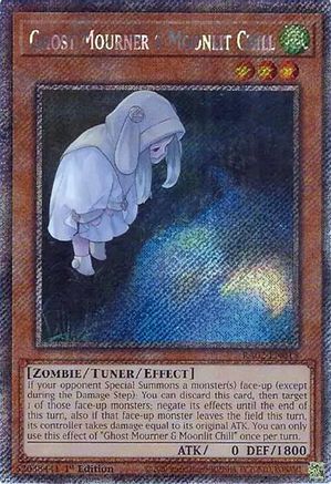 Image of Ghost Mourner & Moonlit Chill (Alternate Art) (Platinum Secret Rare) [RA02-EN015] Platinum Secret Rare