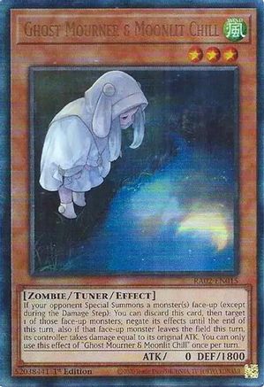 Image of Ghost Mourner & Moonlit Chill (Alternate Art) (PUR) [RA02-EN015] Prismatic Ultimate Rare