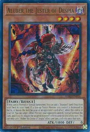 Image of Aluber the Jester of Despia (UR) [RA02-EN016] Ultra Rare