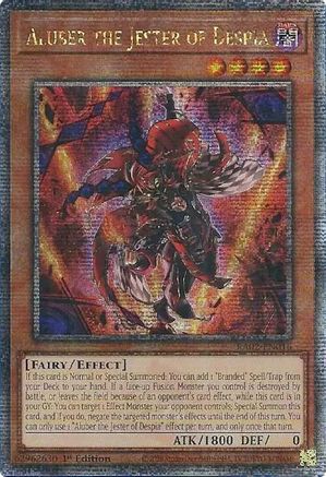 Image of Aluber the Jester of Despia (Quarter Century Secret Rare) [RA02-EN016] Quarter Century Secret Rare